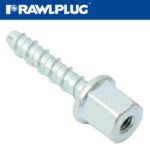 CONCRETE SCREWBOLT M6 7.5x35MM INTERNAL THREAD M6 ZINC PL X100-BOX