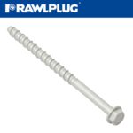 CONCRETE SCREWBOLT M8 10x150MM HEX FLANGE ZINC FL X50-BOX