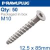 CONCRETE SCREW BOLT M10 12