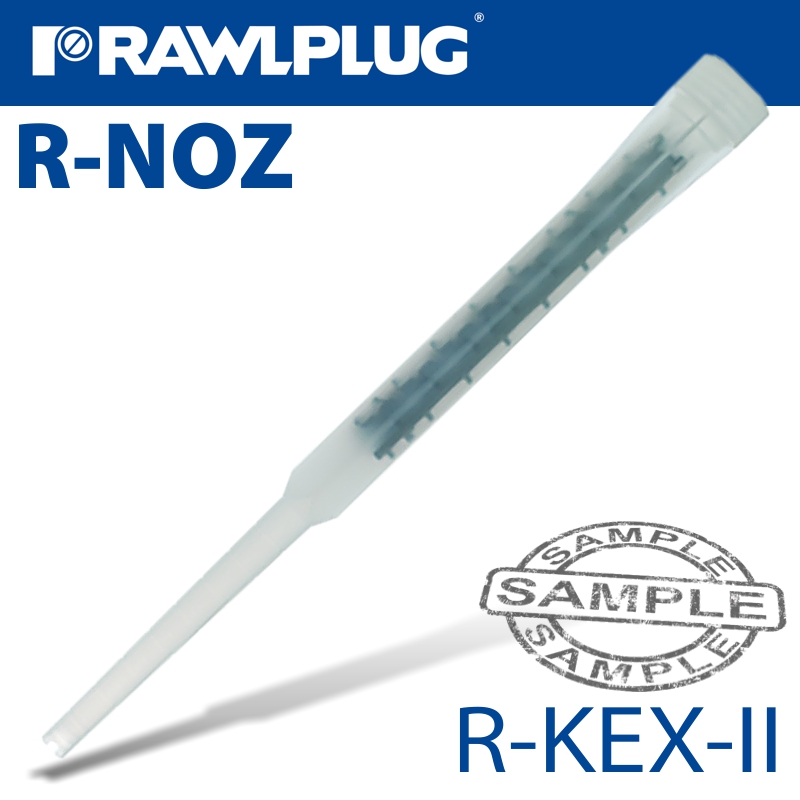 SPARE R-NOZ MIXER NOZZLES R-KEX X10 PER PACK SPARE R-NOZ MIXER NOZZLES R-KEX X10 PER PACK