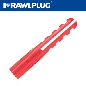 R-OLD PLASTIC PLUG RED