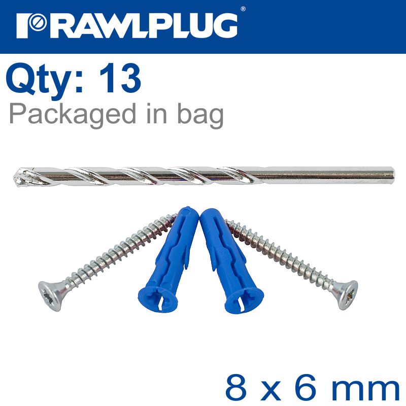 HANGING BASKET KIT UNO-08 X6 WITH SCREWS AND 8MM DRILL BIT HANGING BASKET KIT UNO-08 X6 WITH SCREWS AND 8MM DRILL BIT