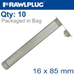 PLASTIC SLEEVE INSERT 16MMX85MM X10 PER PACK