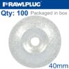 ROUND WASHER 40MM