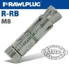 R-RB RAWLBOLT SHIELD ONLY M08W BOX OF 100
