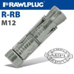 R-RB RAWLBOLT SHIELD ONLY M12W BOX OF 50