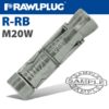 R-RB RAWLBOLT SHIELD ONLY M20W BOX OF 15