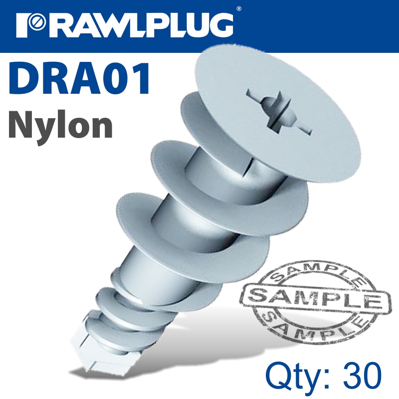 NYL SELF DRILL DRYWALL FIXING X30-BAG NYL SELF DRILL DRYWALL FIXING X30-BAG