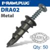 METAL SELF DRILL DRYWALL FIXING X50 -BAG