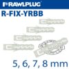 NYL EXPANSION PLUG+SCREW SELECTION BAG