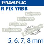 NYL EXPANSION PLUG+SCREW SELECTION BAG