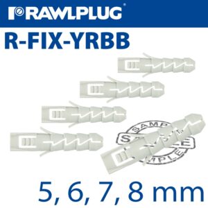 NYL EXPANSION PLUG+SCREW SELECTION BAG