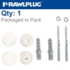 WASHBASIN MOUNTING KIT