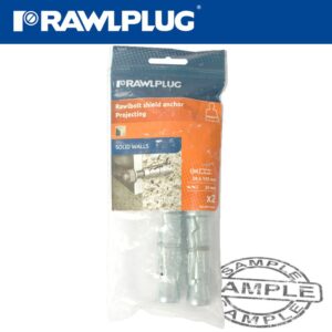 PROJECTING BOLT M12X125X30MM X2 -BAG