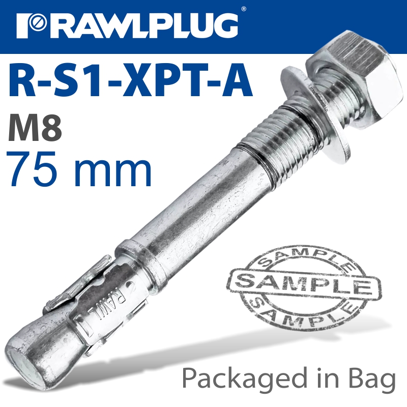 THROUGHBOLT 8X75MM X4 -BAG THROUGHBOLT 8X75MM X4 -BAG