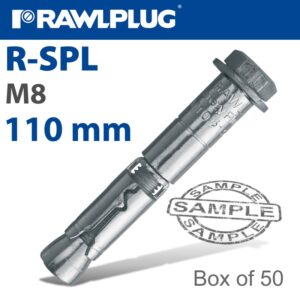 R-SPL SAFETY PLUS - LOOSE BOLT 8.0X110MM X50 PER BOX