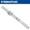 THROUGHBOLT M10x150MM ZINC PL X50-BOX