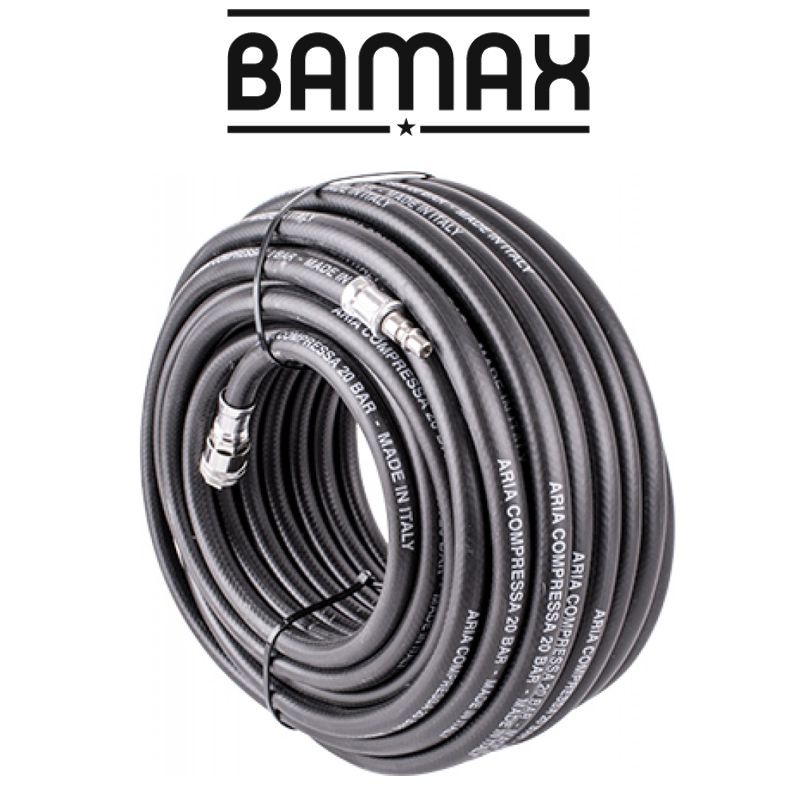 RUBBER AIR HOSE 8mmx30M W.QUICK COUPLER BX15813R30 RUBBER AIR HOSE 8mmx30M W.QUICK COUPLER BX15813R30