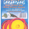 RIPIR ANGLE GRINDER ANTI LOCK RELEASE FLANGE 5 PACK