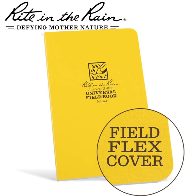Rite In The Rain Field Flex Bound Book Yellow Fallons