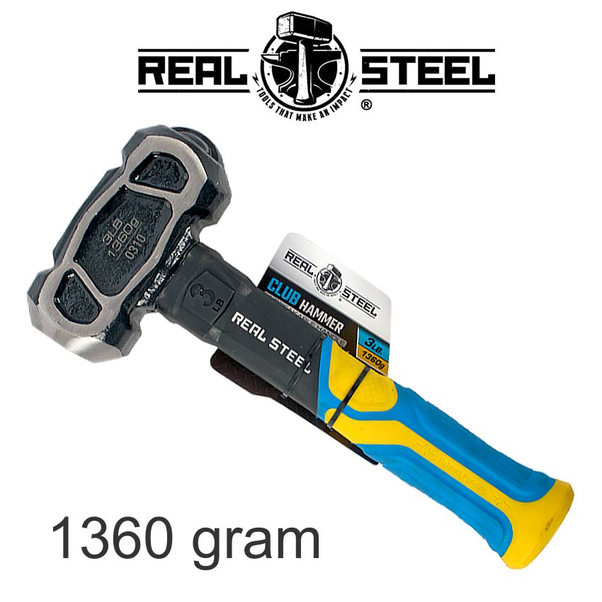 HAMMER CLUB UNBREAKABLE 1.3KG 3LB GRAPH. HANDLE HAMMER CLUB UNBREAKABLE 1.3KG 3LB GRAPH. HANDLE