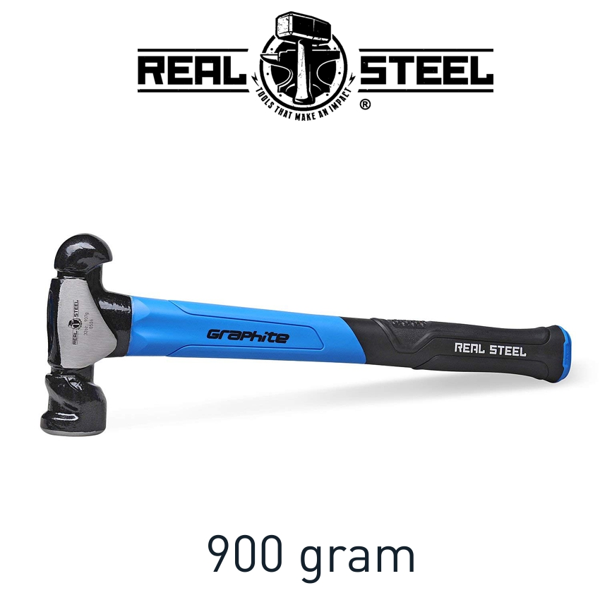 HAMMER BALL PEIN 900G 32OZ GRAPH. HANDLE REAL STEEL HAMMER BALL PEIN 900G 32OZ GRAPH. HANDLE REAL STEEL
