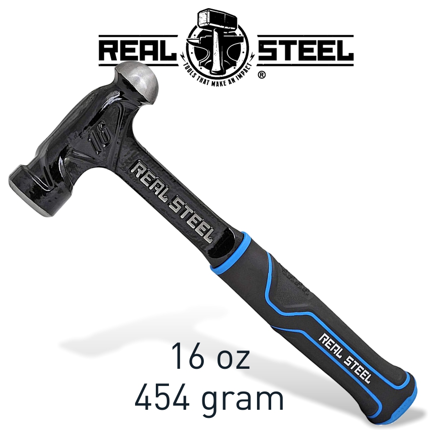 HAMMER BALL PEIN 450G 16OZ ULTRA STEEL HANDLE REAL STEEL HAMMER BALL PEIN 450G 16OZ ULTRA STEEL HANDLE REAL STEEL