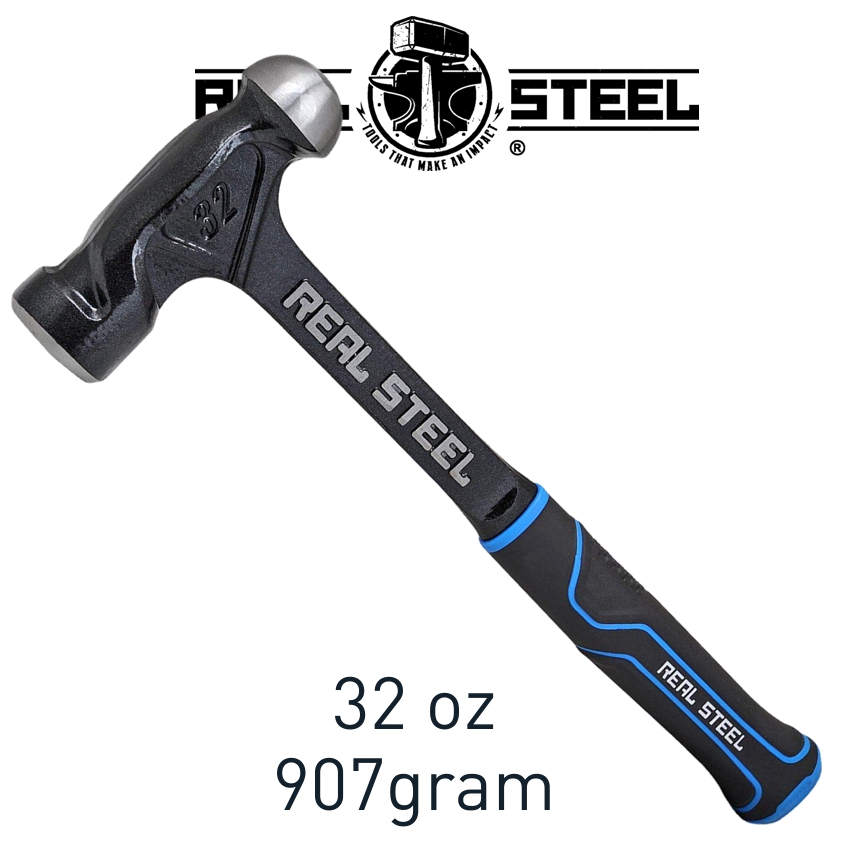 HAMMER BALL PEIN 900G 32OZ ULTRA STEEL HANDLE REAL STEEL HAMMER BALL PEIN 900G 32OZ ULTRA STEEL HANDLE REAL STEEL