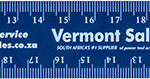 300MM CORK BACKED STAINLESS STEEL RULER RED