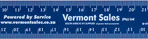 300MM CORK BACKED STAINLESS STEEL RULER RED