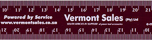 300MM CORK BACKED STAINLESS STEEL RULER BLUE
