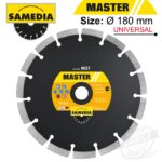 DIAMOND BLADE 180MM X 22.23 SEGMENTED IND MULTI PURPOSE MASTER MST
