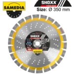 DIAMOND BLADE 350MM X 20MM SEGMENTED SHOXX CONCRETE