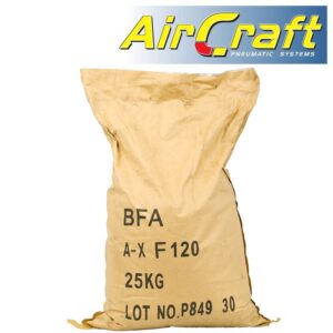 SAND BLAST SAND 120 GRIT ALUM OXIDE FOR AIR BRUSH 25KG