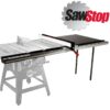 SAWSTOP T-GLIDE FENCE ASS. 52' RAIL AND TABLE