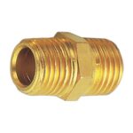 NIPPLE BRASS 1/4X1/2 M/M