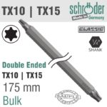D/E TX10 X TX15 175MM BIT