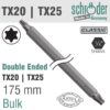 D/E TX20 X TX25 175MM BIT