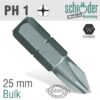 PHIL.NO.1X25MM CLASSIC INS.BIT