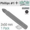 POZI.NO.2X50MM CLASSIC INSERT BIT