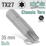TORX TX27 5/16'HEX X 35MM