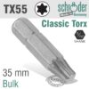 TORX TX 55 x 5/16 HEX x 35MM BIT