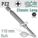 POZI.NO2 110MM POWER BIT BULK