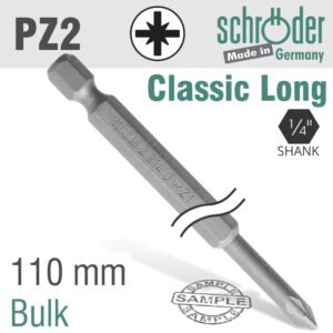 POZI.NO2 110MM POWER BIT BULK