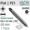D/END 0.6X4.5/PZ1 60MM 1/PACK