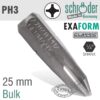 PH3 EXAFORM CLASSIC INSERT BIT 25MM BULK