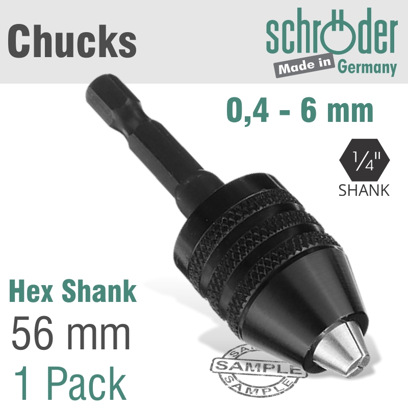 CHUCK 6MM W/HEX SHANK CHUCK 6MM W/HEX SHANK