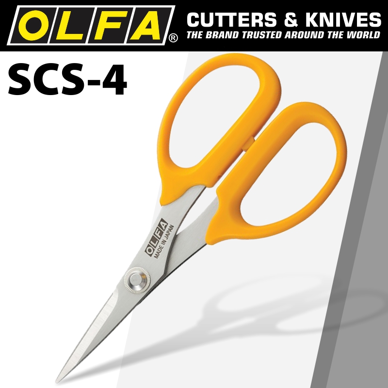 OLFA SCS-4 PRECISION APPLIQUE SCISSORS OLFA SCS-4 PRECISION APPLIQUE SCISSORS