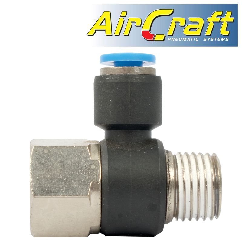 PU HOSE FITTING TEE 4MM X 1/4'F X 1/4'M PU HOSE FITTING TEE 4MM X 1/4'F X 1/4'M
