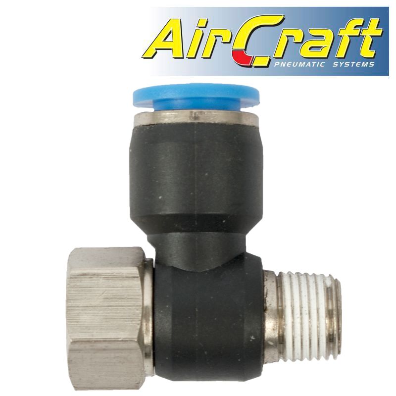 PU HOSE FITTING TEE 8MM X 1/8'F X 1/8'M PU HOSE FITTING TEE 8MM X 1/8'F X 1/8'M